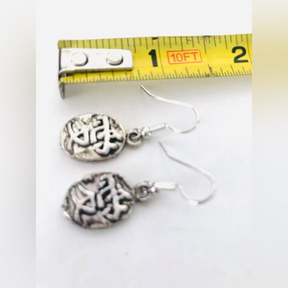 ⭐️$4 Sale⭐️ “Love” Tibetan Silver Earrings - 10 for $10 clearance - Picture 4 of 6